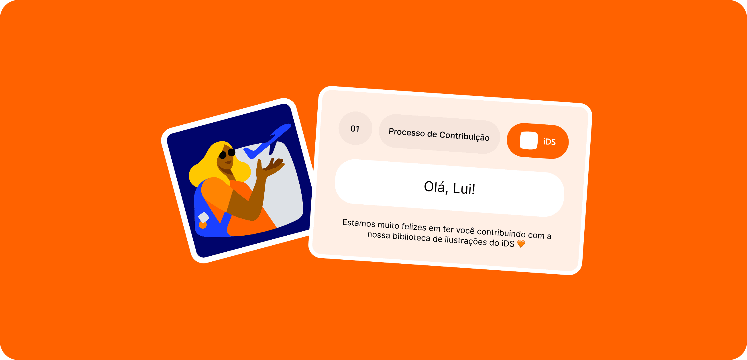 Processo de contribuição do iDS, design system do Itaú